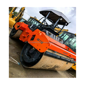 Rouleau compresseur HD138 d'occasion, 15 tonnes, original, en bon état Rouleau compresseur Vibrant pour HAMM - Product Image 2