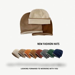 Gorros de Invierno 2025 Unisex, Gorros de Lana con Logotipo Bordado Personalizado, Gorro Cálido Tipo Beanie - Product Image 2