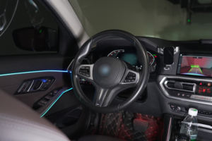 Iluminación Ambiental Personalizada de Fácil Instalación, 28 LED, Luz Láser de Arcoíris, IP67 Impermeable, 12V, Plug-and-Play, Certificación RoHS - Product Image 3