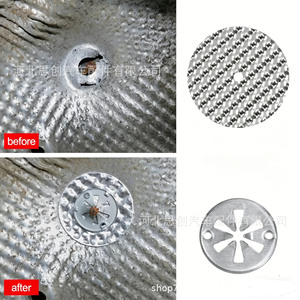 Kit de réparation d'isolation thermique de pare-chocs avant pour voitures Volkswagen Audi N90335004 N90796501 Acier Diamètre 3 cm - Product Image 4