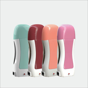 Outils de soins de <span class=keywords><strong>la</strong></span> peau Chauffe-<span class=keywords><strong>cire</strong></span> rose Épilation Épilateur électrique Rouleau sur cartouche Épilation Machine à épiler Rouleau dépilatoire - Product Image 2