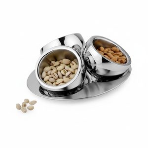 Bol à chocolat en métal artisanal pour une décoration authentique, ajoutant du caractère et de la beauté artisanale aux espaces de vie - Product Image 1