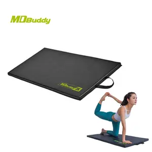 Tapis d'exercice de gymnastique MDBuddy extra épais avec poignées de transport pour l'exercice Yoga Fitness Aérobic Art Martial