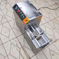 Commerciële automatische groentesnijmachine, multifunctionele ui-, gember- en knoflooksnijder