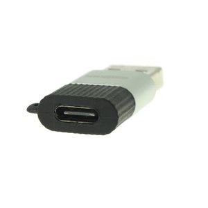 * Presa * adattatore USB tipo-C femmina a USB-A maschio con portachiavi incluso-elettronica/informatica - Product Image 3