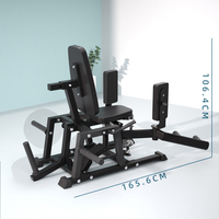 Machine à abducteurs multi-directionnelle 3D à charge de poids pour les fessiers, les cuisses et les hanches, équipement de musculation de haute qualité pour salle de sport