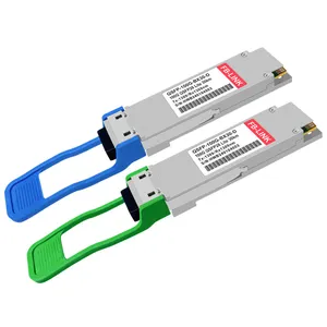 100G QSFP28 BIDI 30KM TX1304nm/RX1309nm Simgle LC SMF Optical Transceiver Module 100GBASE BD 10KM 20KM