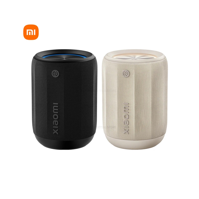 Mini Smart Speaker AI-Powered for 5.3 NFC 2000mAh Rechargeable Waterproof IPX-5 Wireless Speaker Dual Full-Range Drivers