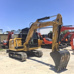 Excavatrice sur chenilles Caterpillar CAT305.5 d'occasion, 6 tonnes, moteur, pompe, boîte de vitesses, excellent état, seconde main, commerce chinois - Product Image 4