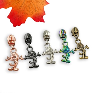 Custom Zipper Slider Hot Sale #5 Non Lock Nylon Zipper <b>Puller</b> for Garments and Schoolbags - Product Image 2