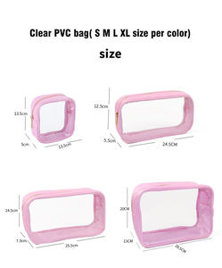 กระเป๋าเก็บยาแบบกันน้ำ DIY ลายตัวอักษรเชนิลล์  กระเป๋าจัดระเบียบยา  กระเป๋าใส่ยาแบบมีซิป  กระเป๋าใส่ยาแบบใส - Product Image 5