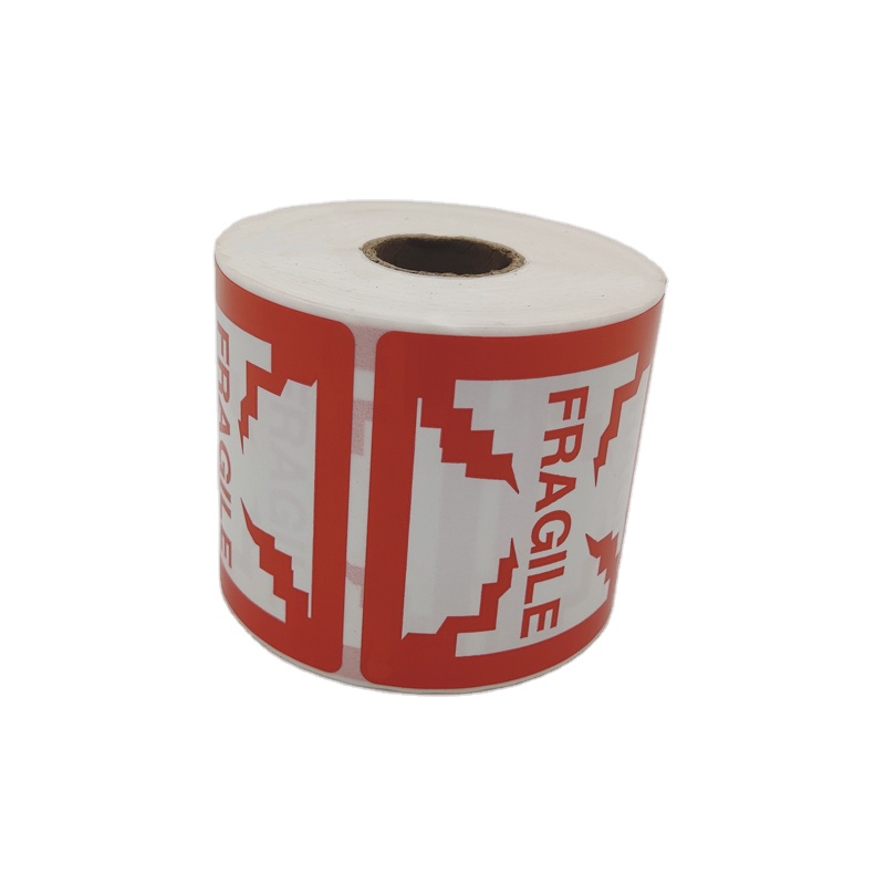 Custom Printed Logo Waterproof Packaging Labels Factory Designed Round Sticker Roll Labels