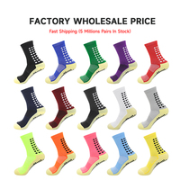 En stock, livraison rapide, chaussettes de football à grip, chaussettes de football personnalisées antidérapantes, chaussettes de football à points antidérapants, chaussettes de football avec grip