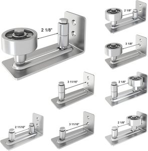Guía de piso de puerta de granero de acero inoxidable ajustable Guía inferior de ventana deslizante con accesorios de puerta y ventana de diseño inferior al ras - Product Image 3