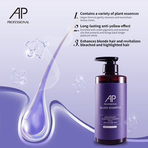 Embalaje de lujo Tratamiento de decoloración del cabello Daño Reparado Púrpura <span class=keywords><strong>Azul</strong></span> Toner Champú plateado <span class=keywords><strong>para</strong></span> <span class=keywords><strong>Rubio</strong></span> Gris - Product Image 3