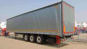 Semirremolque Chitu de 3 Ejes, 45 pies/53 pies, Caja de Carga de Acero, Contenedor, Capacidad Máxima de Carga 70000 kg, para Transporte de Mercancías a Granel - Product Image 4