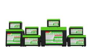 LiFePO4 500W batterij back-up energiesysteem met zonne-energie voor buitenkamperen, auto's, elektrische voertuigen en accu-elektrische voertuigen - Product Image 5