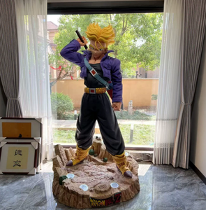 Estatua de Resina de Héroe de Anime, Figura de Guerrero Ultra <span class=keywords><strong>Instinto</strong></span>, Escultura de Tamaño Real 1:1, Decoración para el Hogar, Arte Coleccionable - Product Image 4