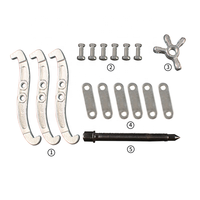 Outils de réparation de voiture 3 mâchoires pilote ensemble d'outils d'extracteur de roulement intérieur rulman pres makinesi