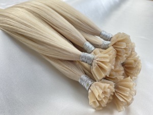 Extensiones de Cabello Ruikang al por Mayor, Extensiones de Cabello con Punta en U para Mujeres Blancas - Product Image 3