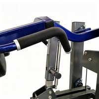 Machine professionnelle de soulevé de mollets assis à charge sélective, robuste, à charges par broches, pour l'entraînement des jambes en salle de sport