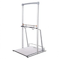 Station d'entraînement multifonctionnelle compacte avec barre de traction et support pour dips – Cadre d'entraînement de force pour la maison