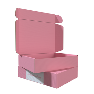 Tùy chỉnh màu Hồng mỹ phẩm sóng hộp bưu phẩm với thiết kế logo cho sản phẩm làm đẹp Bưu Chính vận chuyển cao cấp bao bì hộp - Product Image 5
