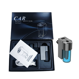 Tragbarer Ultraschall-Mini-Autoer frischer Umwelt freundlicher USB-Entlüftung sclip Wasserloser Aroma diffusor Wiederauf ladbarer Metall duft diffusor - Product Image 5