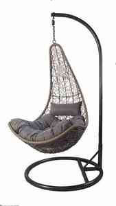 2025 mới nội thất sân vườn đu ghế sofa ngoài trời và trong nhà mây ghế đơn - Product Image 3