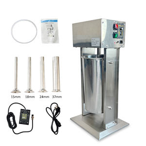 Jinkun Electric 15l Roestvrijstalen Worst Vulmachine Vacuüm Worst Filler & <span class=keywords><strong>Enema</strong></span> Machine Staat Nieuw En Gebruikt - Product Image 3