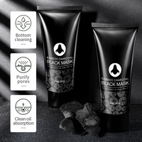 Masque anti-points noirs au charbon de bambou Patchs pour le nez Bandes nettoyantes en douceur pour les pores du nez