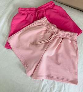 Women's Solid Color Custom Summer <strong>Shorts</strong> Hot Pants Casual Loose Sports Pants Elastic Waist String Running <strong>Shorts</strong> for Women - Product Image 1