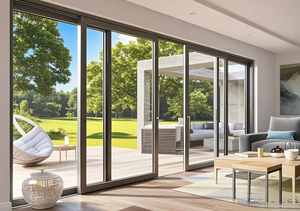 As2047 <span class=keywords><strong>Porte</strong></span> patio coulissante en verre aluminium australien <span class=keywords><strong>Porte</strong></span> coulissante extérieure insonorisée à double vitrage pour balcon en verre <span class=keywords><strong>Porte</strong></span> coulissante pour <span class=keywords><strong>maison</strong></span> - Product Image 3