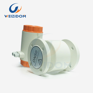 Dn80 lót phân bón hệ thống thủy lợi tiêu thụ điện năng thấp năng lượng mặt trời Powered điện từ đo lưu lượng - Product Image 2