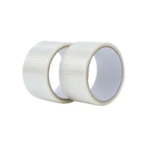 Hot Melt Glue Bi Directional Supplier Glass Fiber Self Adhesive Weave Cross Filament Tape