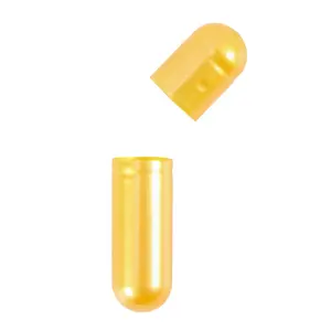 Capsule vuote KXT Pearl gold 00 # capsule di gelatina dura