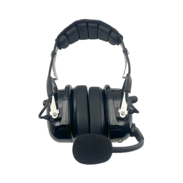 Professional Aviation Headsets Noise Cancelling Pilot Headsets with Microphone for Aircraft Compatible with Cessna 172