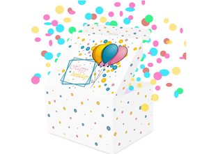 Nouvelle Boîte Cadeau Amour Éclatant 2026 <span class=keywords><strong>avec</strong></span> <span class=keywords><strong>Confettis</strong></span> Pop-up, Boîte Mystère DIY pour Envoi Postal, Boîte en Papier, Idéale pour Fête et Fête des Mères - Product Image 3