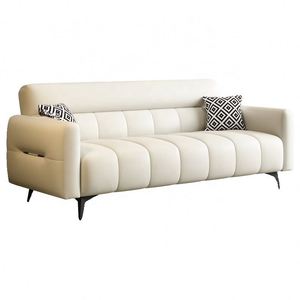 Canapé-lit en cuir à pattes <span class=keywords><strong>de</strong></span> chat, pliable, double usage, petit salon, chambre à coucher, canapé d'appoint, appartement locatif, canapé simple - Product Image 5