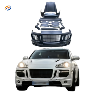 Para Porsche Cayenne <span class=keywords><strong>957</strong></span> es un kit de carrocería estilo Msy con parachoques delantero y trasero, capó de motor, guardabarros de cuerpo ancho y rueda Ar - Product Image 1
