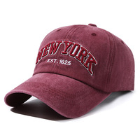 Casquette de baseball unisexe personnalisée en coton délavé à 6 panneaux avec boucle métallique, fusion sans couture, pour extérieur décontracté, toutes saisons, vente en gros