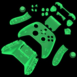 Coque de remplacement complète et kit de boutons personnalisés vert phosphorescent pour manette Xbox Series X/S - Product Image 1