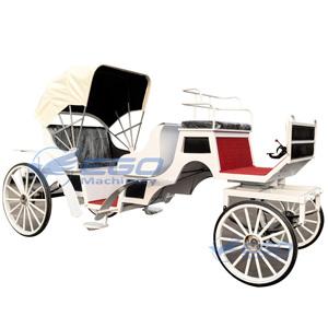 Carruaje de Boda Clásico Estilo Princesa Cenicienta, Modelo 2026, Económico y Superventas, Carruaje Eléctrico Turístico en Venta - Product Image 2