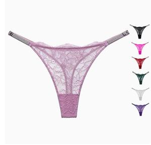 Nuovi Slip Sexy da Donna con Strass a Righe, Perizoma a Vita Bassa, Intimo Senza Cuciture, Lingerie Sexy - Product Image 1