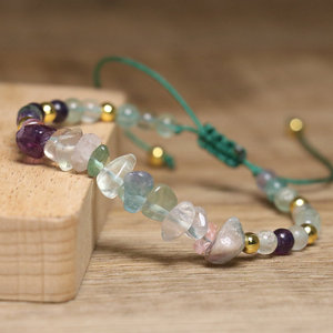 Delicate Moonstone <b>Bracelet</b>, Handwoven <b>Beaded</b> <b>Bracelet</b>, Gift Jewelry for Women, Yoga and Meditation - Product Image 4