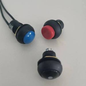 IP67 rotondo quadrato 12mm 16mm 19mm personalizzabile colore Led momentaneo interruttore a pulsante per moto auto - Product Image 6