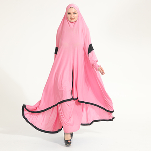 Best Seller Maxi Long Sleeve Middle East Arabic Islamic Clothing Robe Women Modest <strong>Abaya</strong> Muslim Dress for Ladies - Product Image 3