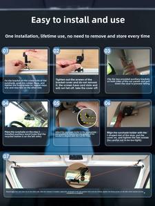 כיסוי שמש מגן קדמית השמשה צפת שמש עבור קרן אור חיצוני קרני לוגו מותאם אישית sunshield עיצוב sunshield - Product Image 3