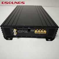 Amplificateur de voiture monobloc 8000Wrms, amplificateur de voiture brésilien, amplificateur de voiture pleine gamme, équipé d'une télécommande filaire pour l'audio de voiture