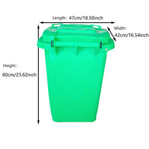 Cubo <span class=keywords><strong>de</strong></span> <span class=keywords><strong>basura</strong></span> <span class=keywords><strong>de</strong></span> plástico <span class=keywords><strong>de</strong></span> <span class=keywords><strong>50</strong></span> <span class=keywords><strong>litros</strong></span>, contenedor <span class=keywords><strong>de</strong></span> <span class=keywords><strong>basura</strong></span> para exteriores, cubo <span class=keywords><strong>de</strong></span> <span class=keywords><strong>basura</strong></span> <span class=keywords><strong>de</strong></span> 13 galones con tapa - Product Image 6